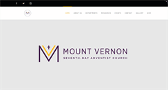 Desktop Screenshot of mtvernonsda.org